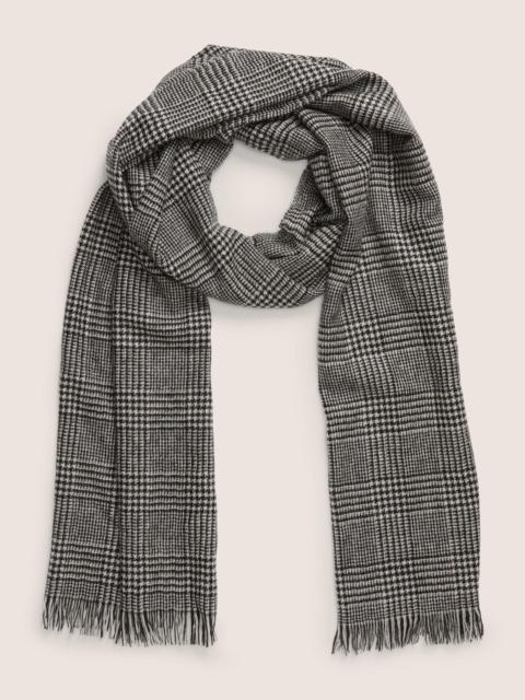 Vince Glen Plaid Cashmere Scarf
