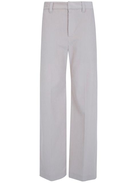 Brunello Cucinelli Pants Wide Leg "099 C9815 Oat Milk"