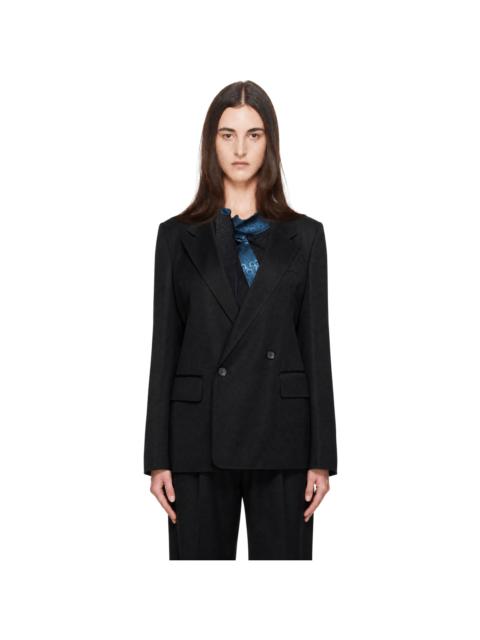 Kiko Kostadinov Black Egret Tailored Blazer