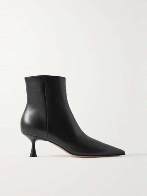 Vitello Glove 55 leather ankle boots