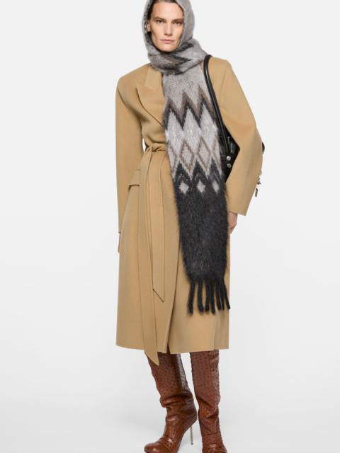 Acne Studios Double-breasted cashmere coat - Light beige