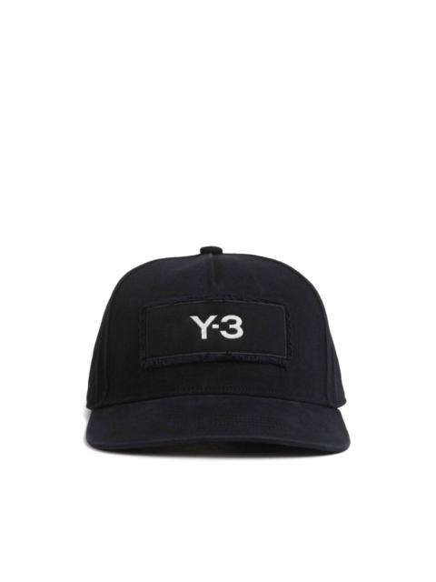 Y-3 logo-patch cap hat