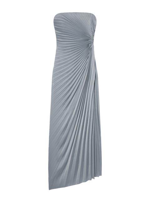 A.L.C. Layla Strapless Pleated Gown