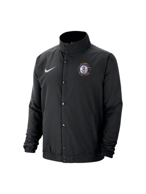 Nike Nike Brooklyn Nets Sports Logo Jacket Black CD3037-010