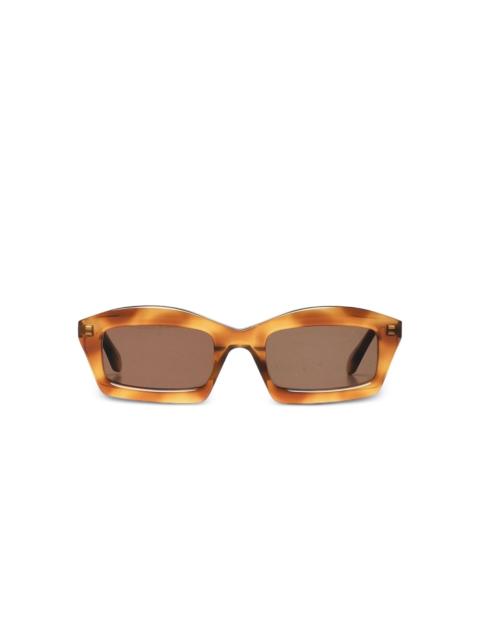 Alaïa rectangle-frame sunglasses