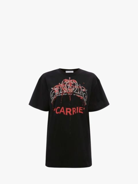 JW Anderson CARRIE - TIARA PRINT T-SHIRT