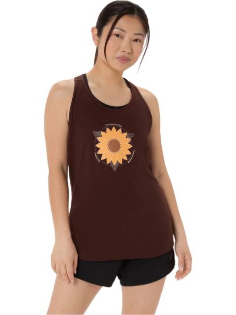 Asics WOMEN'S SUNFLOWER TANK