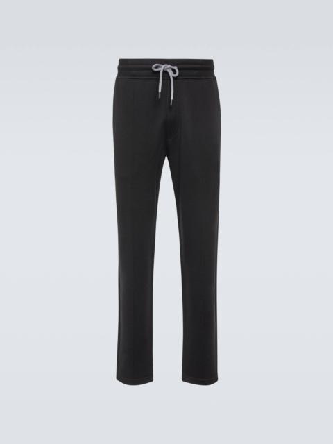 Brunello Cucinelli Cotton-blend sweatpants