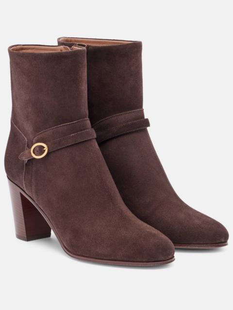 Valentino Pattie 75 suede ankle boots