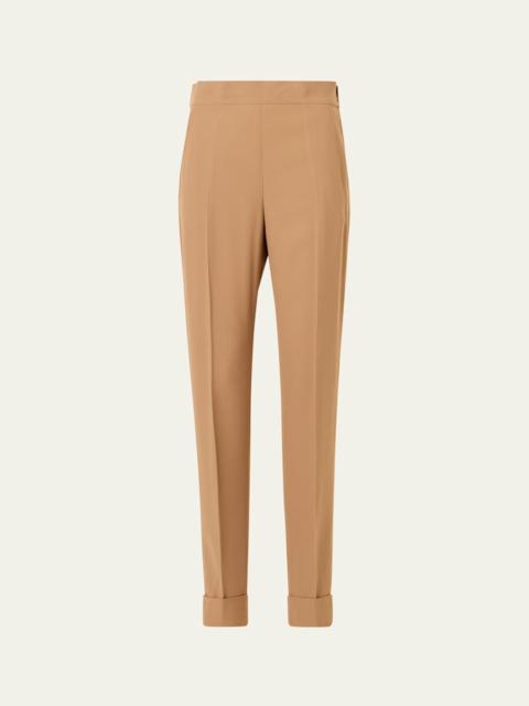 AKRIS Chris Tapered Ankle Length Pants