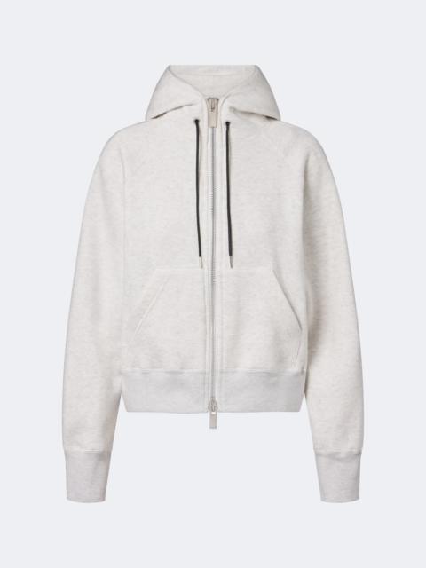 sacai Cotton jersey hoodie