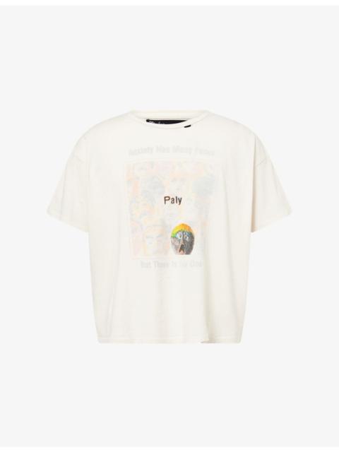 Paly Anxiety Graphic-Print Cotton T-Shirt