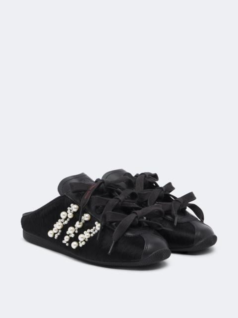 adidas x Simone Rocha Japan calf hair mules