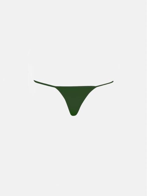 POSTER GIRL MATCHING G-STRINGS IN FOREST GREEN (3 FOR £12*)