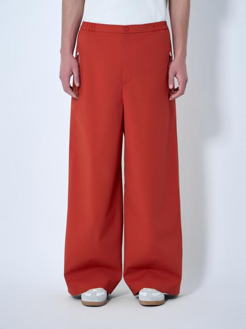 LACOSTE Wide-Leg Elasticated Trousers