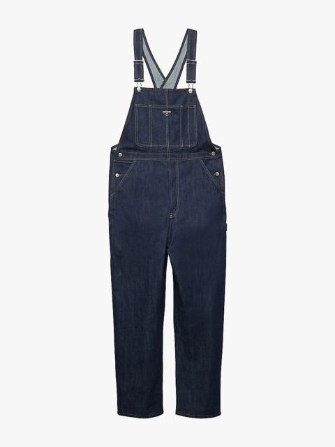 Jumpsuit in selvedge denim dungarees