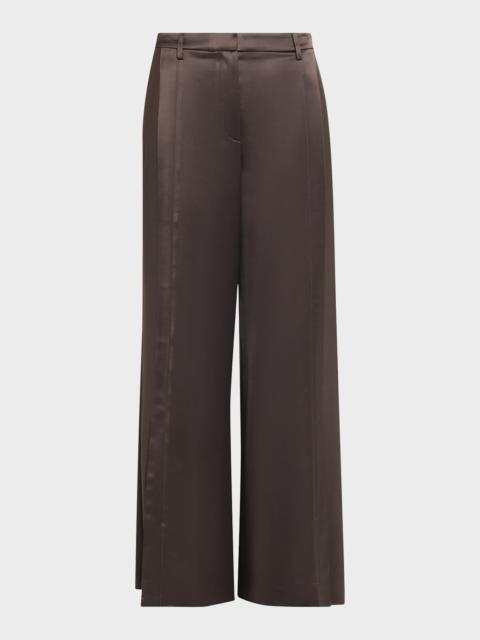 TWP Taite Satin Wide-Leg Pants