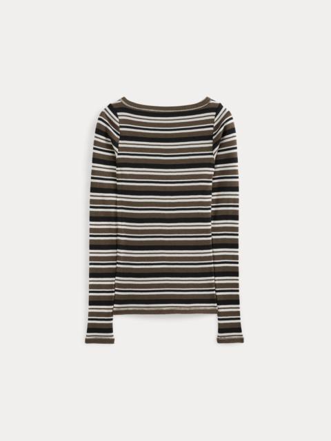 EVERLANE TISSUE BOATNECK TOP