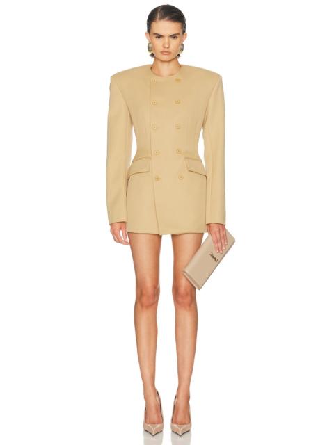 WARDROBE.NYC x Rosie Huntington-Whiteley Sculpted Blazer Dress