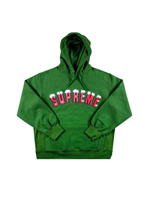 Supreme Supreme x Thrasher Hooded Sweatshirt 'Green' | REVERSIBLE