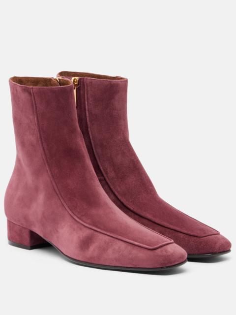 herbert levine Shadow Ban suede ankle boots