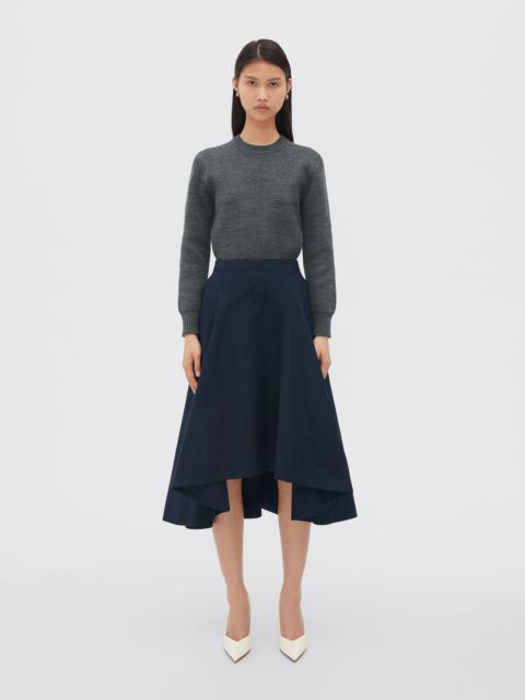 Bottega Veneta compact cotton skirt