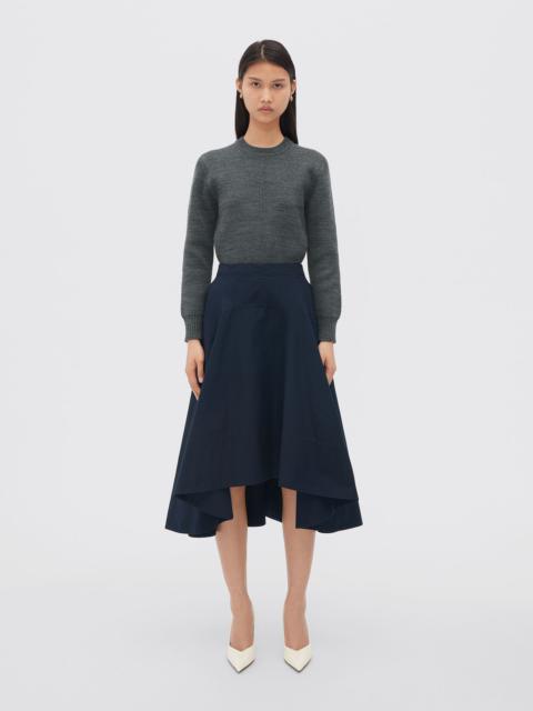 compact cotton skirt