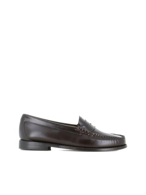G.H.BASS leather penny loafers
