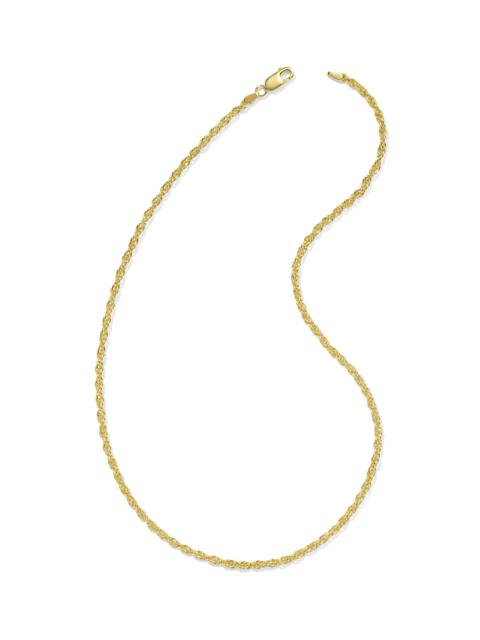 KENDRA SCOTT Ryan 20" Rope Chain Necklace in 18k Gold Vermeil
