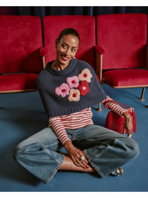 FRANCES VALENTINE Emma Embroidered Shrug