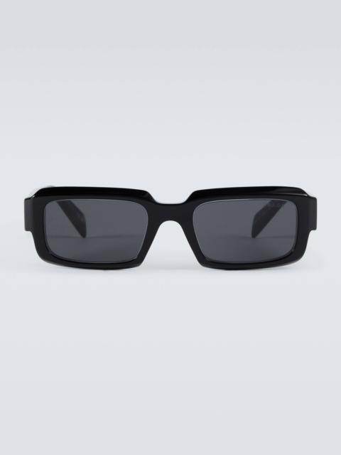 Prada Symbole rectangular sunglasses