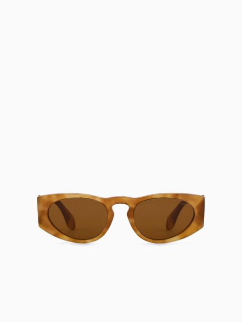GIORGIO ARMANI Men’s rectangular sunglasses