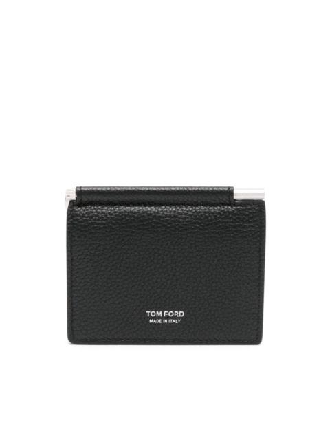TOM FORD bi-fold leather wallet