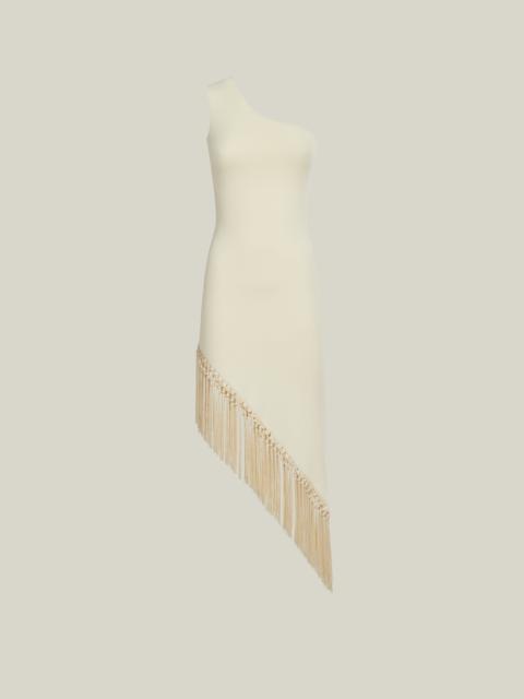 Taller Marmo Yacare Dress in Ivory