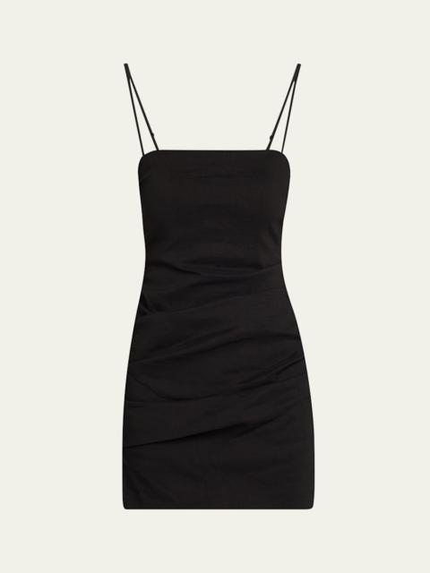 A.L.C. Mya Sleeveless Draped Mini Dress