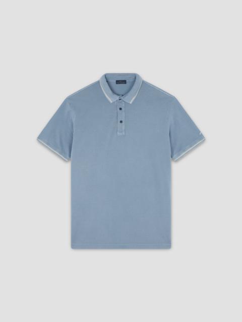 GARMENT-DYED COTTON PIQUÉ POLO
