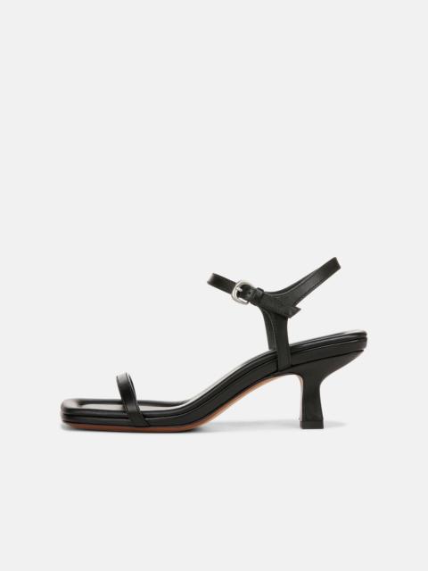 Vince Coco Leather Kitten-Heel 샌들