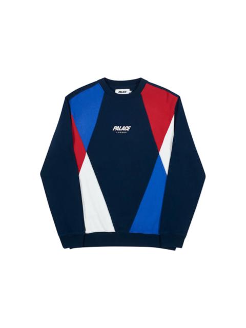 PALACE Palace Cross Crew Navy