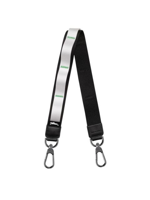 Longchamp Le Pliage Energy Shoulder strap Black/White - Canvas