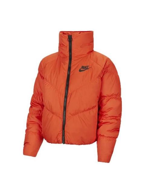 Nike (WMNS) 나이키 스포츠웨어 Windpuffer Therma-FIT 느슨한 Puffer 재킷 '오렌지' BV2880-891