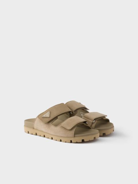 Prada Suede band sandals