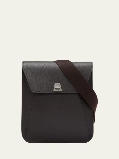 AKRIS Anouk Small Leather Messenger Bag