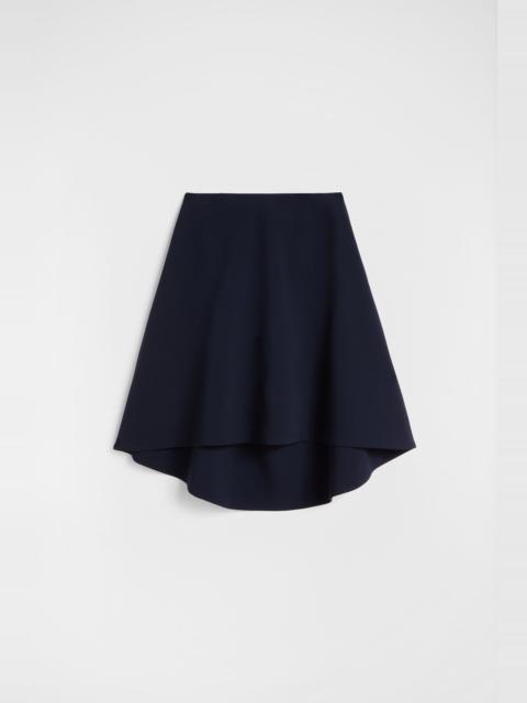 Jil Sander Wool Sablé Skirt