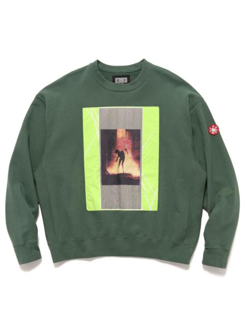Washed VS 8b Crew Neck Green