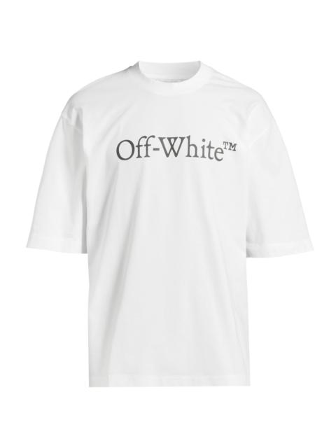 Off-White Men's Big Bookish Skate T-Shirt - White Black