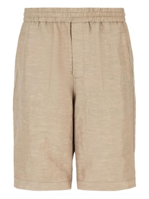 GIORGIO ARMANI elasticated shorts