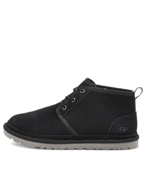 UGG UGG Neumel Corduroy Flat Short Boots Black 1114196-BLK
