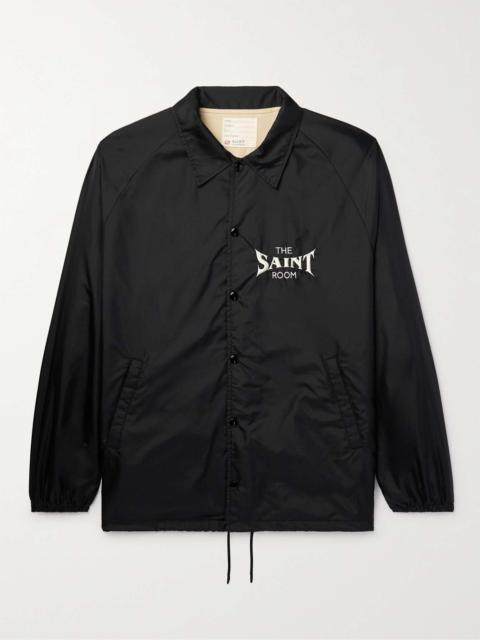 SAINT M×××××× Viper Embroidered Shell Jacket