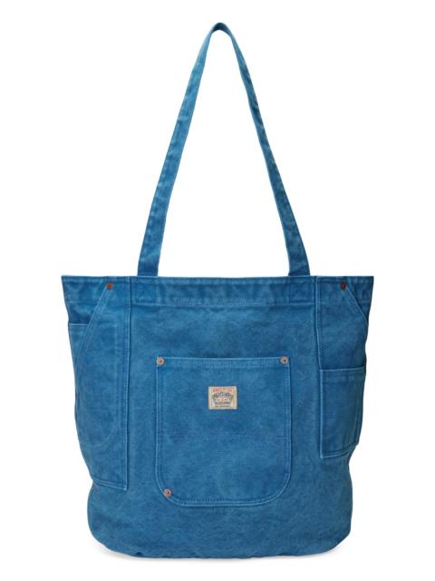 Polo Ralph Lauren Men's Workwear Cotton Canvas Tote - Washed Blue