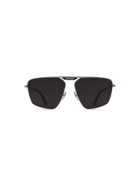 BALENCIAGA tag 2.0 navigator sunglasses